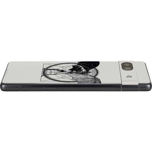 DC Comics Batman Skeleton diagram Art Google Pixel 7a Skin